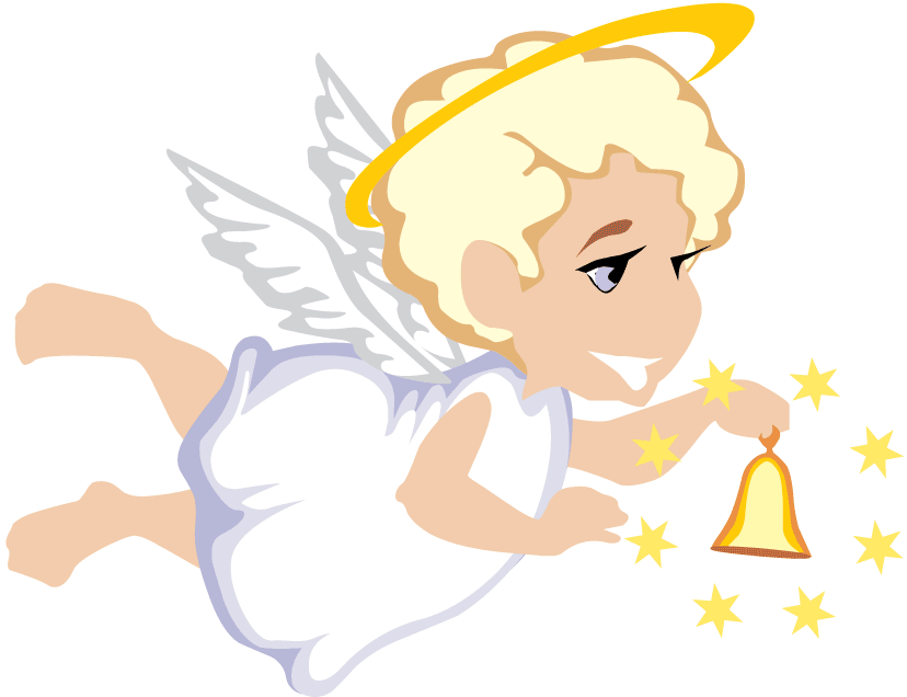 flying angel clipart free - photo #5