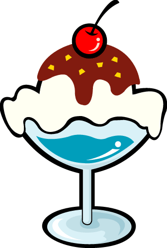 ice cream sundae clipart - photo #10