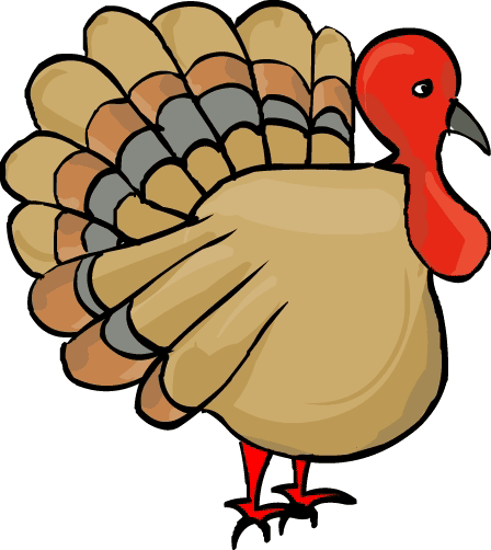 free animated clip art thanksgiving turkey - photo #15