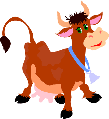 Animated Cow.