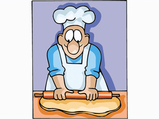 Cook Spreading Dough.