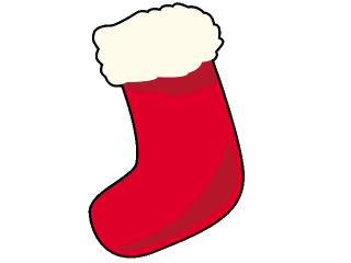 Christmas Stocking Clipart.