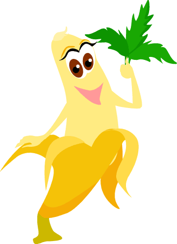 Gifs Divertidos - Funny Banana - Free Transparent PNG Clipart