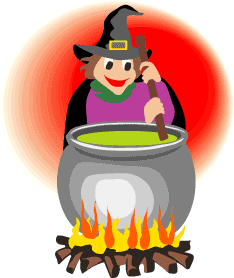 Witch Brewing Stew.
