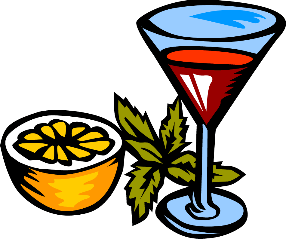 free clipart of martini glasses