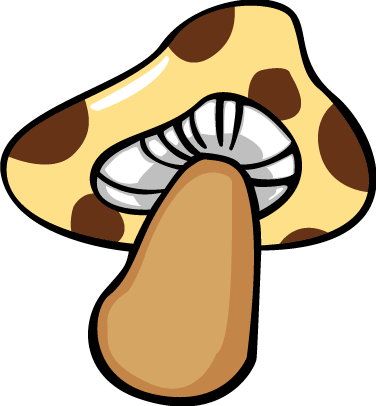 Mushroom Graphic.