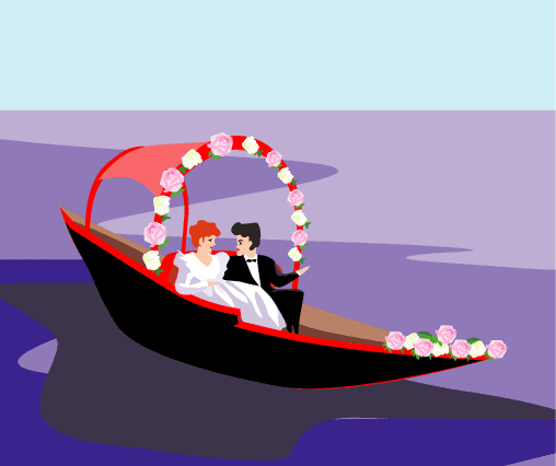 Wedding Boat.
