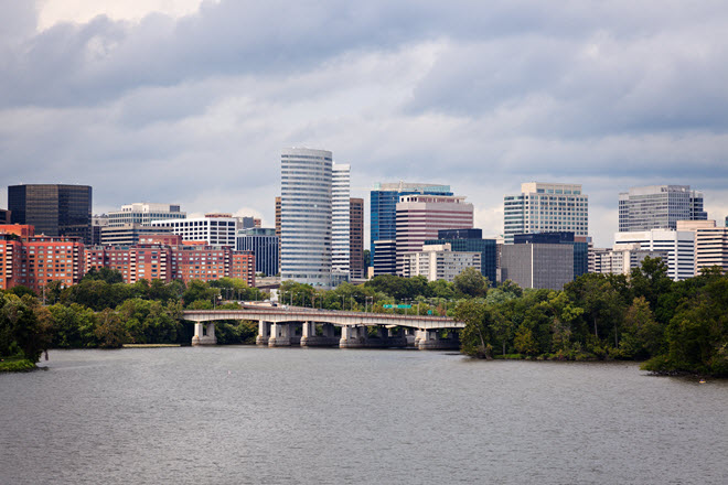 Arlington Virginia Skyline.