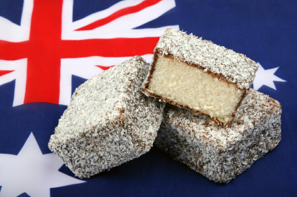 Australian Lamingtons.