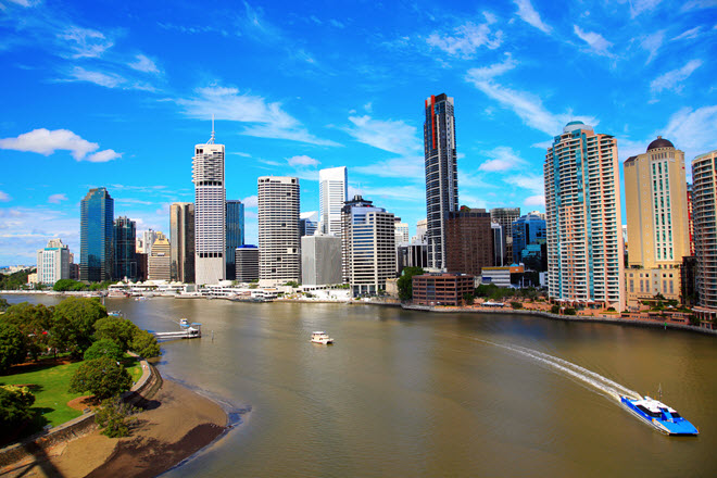 Brisbane River.