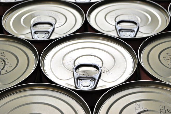 Canned Food.