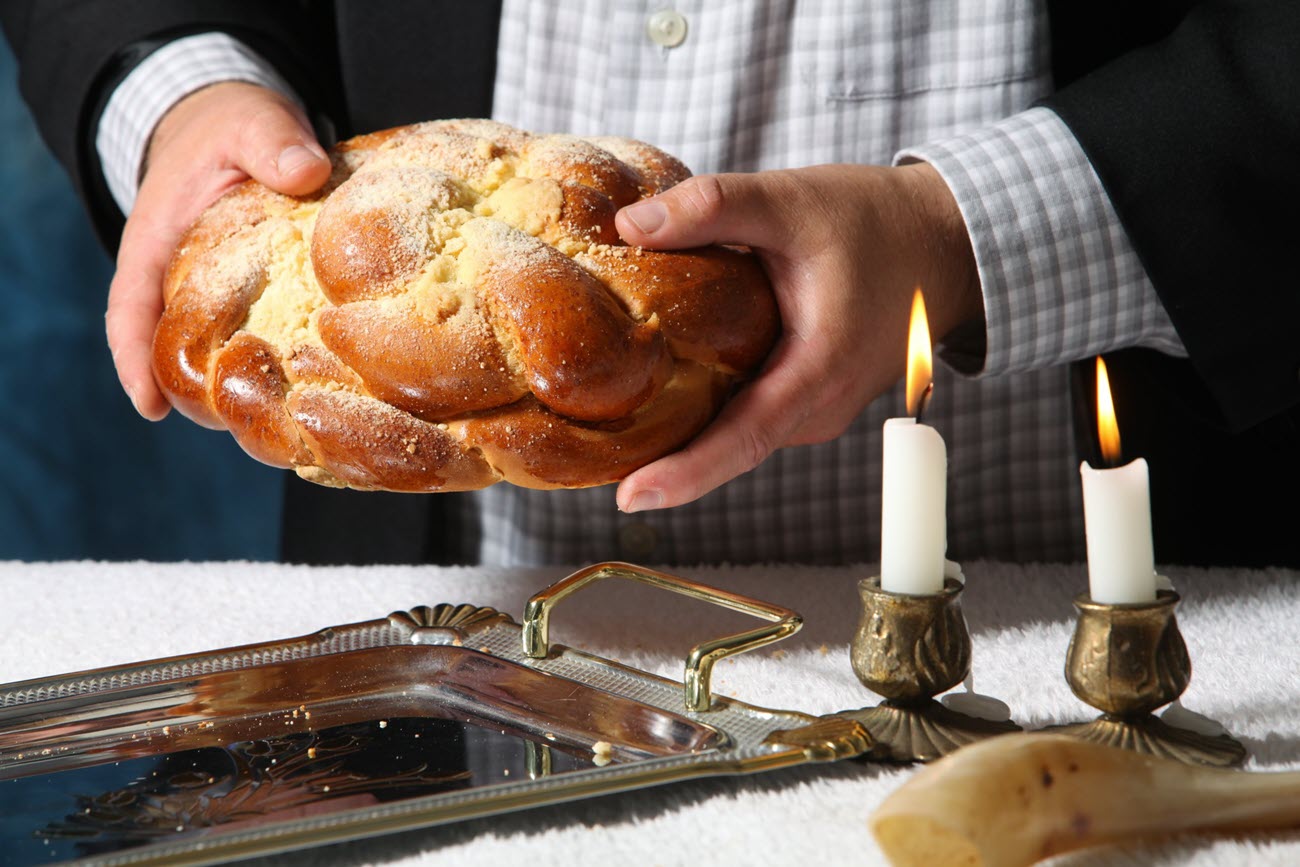 Challah, which is often served on Sabbath and special occassions.