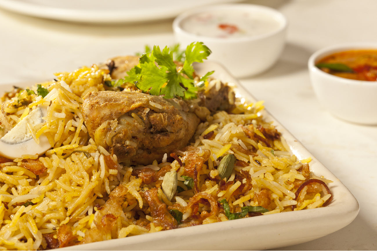 Chicken Biryani.