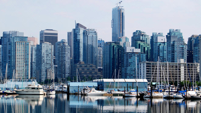 Downtown Vancouver Skyline.