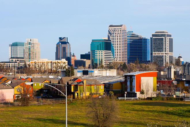 Sacramento Skyline.