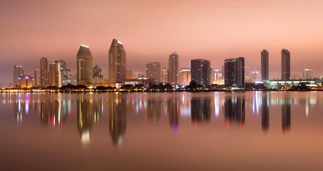 San Diego Skyline.