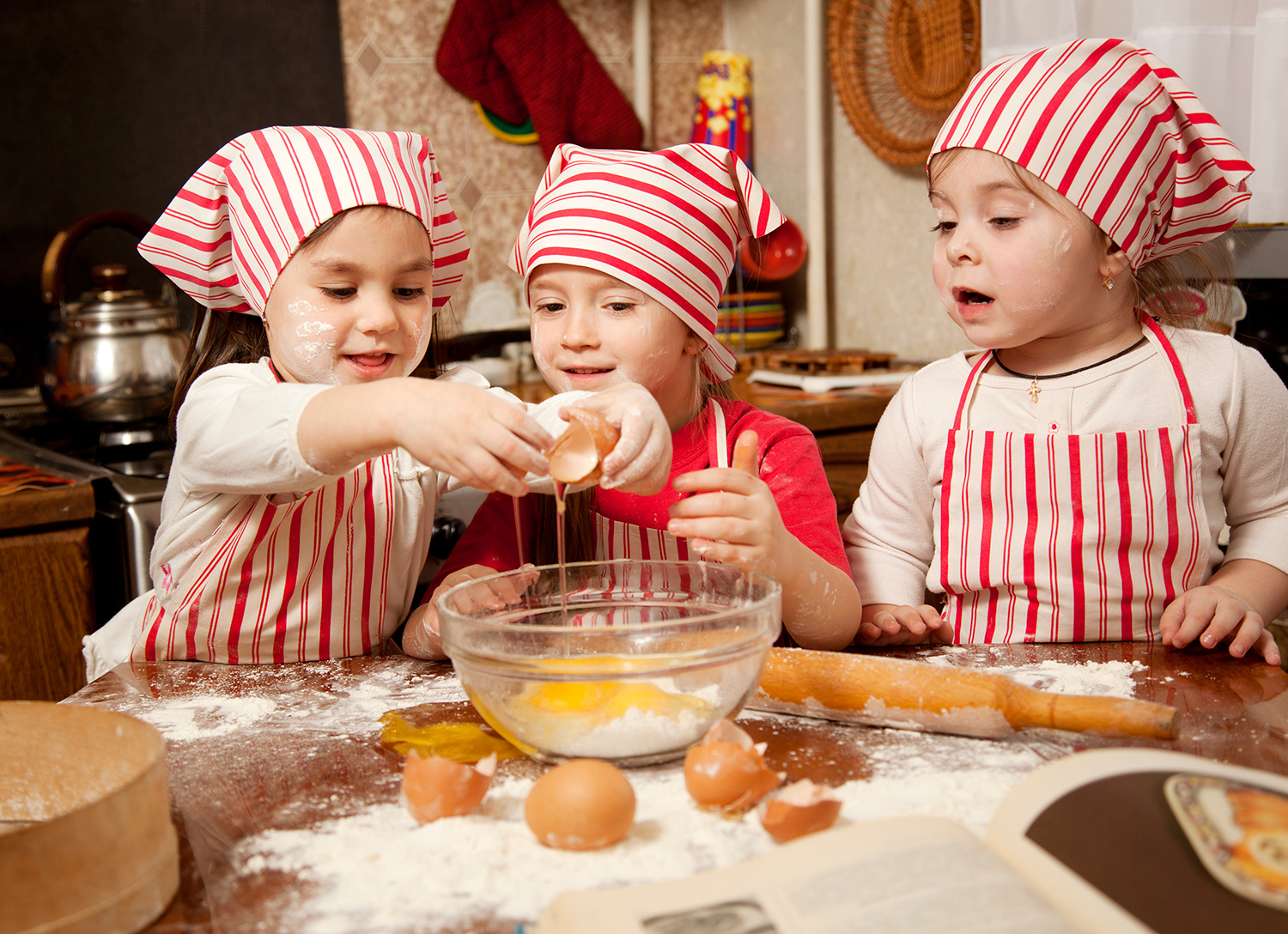 Three Little Chefs.