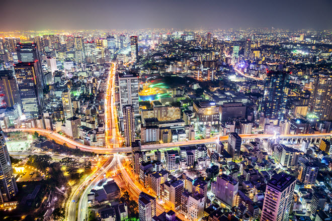 Tokyo at Night.