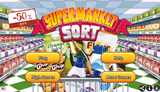 supermarket-sort game