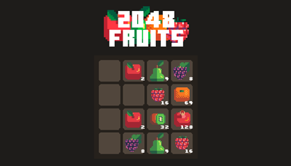 2048 Fruits Game.