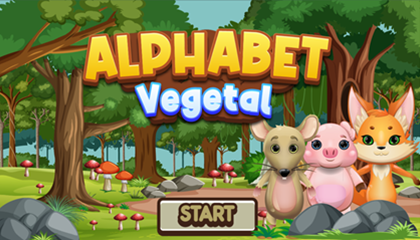 Alphabet Vegetal Game.
