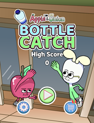 Apple & Onion Bottle Catch Game.