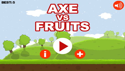 Axe vs Fruits Game.