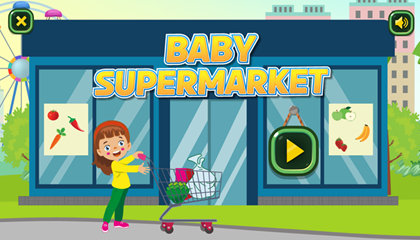 Baby Supermarket Game.