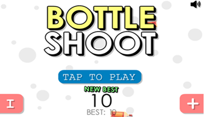 Bottle Shoot Game.