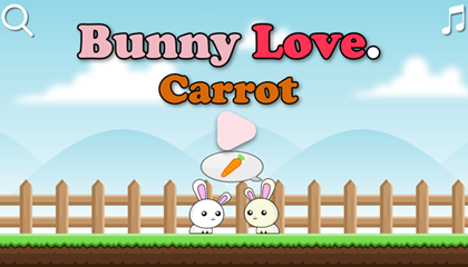 Bunny Love Carrot Game.