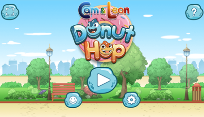 Cam和Leon Donut Hop遊戲。