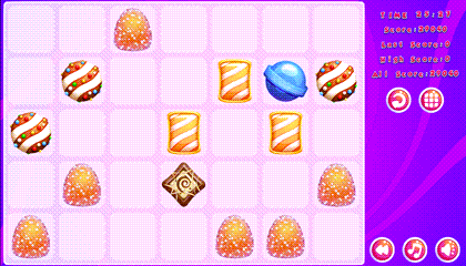 Candy Super Lines Game