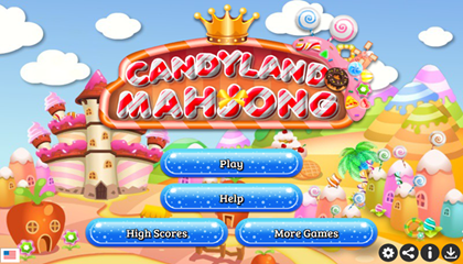 Candyland Mahjong Game.
