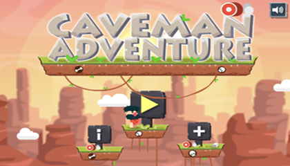 Caveman Adventure Game.