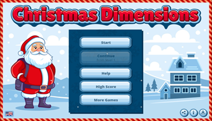 Christmas Dimensions Game.