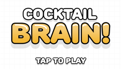 Cocktail Brain Game.