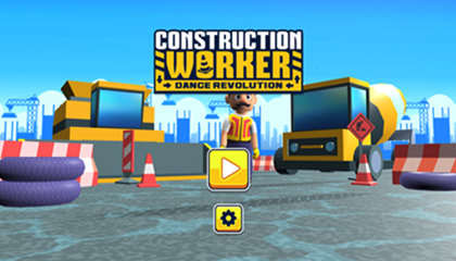 Construction Worker Dance Revolution Game.