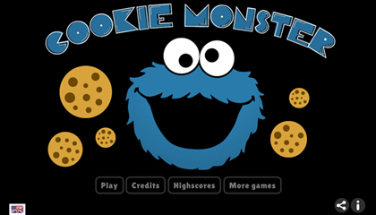 Cookie Monster Game.