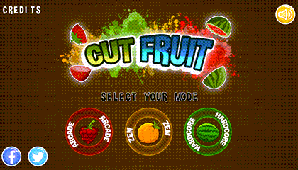 Tăiați joc de fructe
