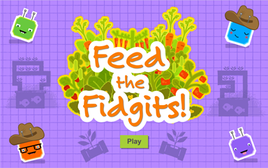 設計小隊為FIDGITS遊戲提供餵食。