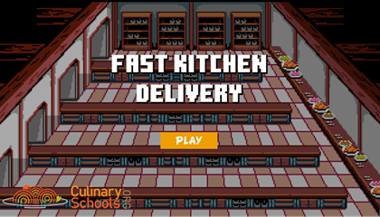 Fast Kitchen Delivery Game.