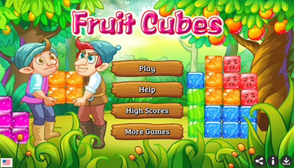 Fruit Cubes Game.
