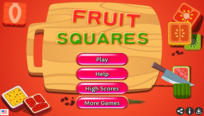 Fruit Squares Game.