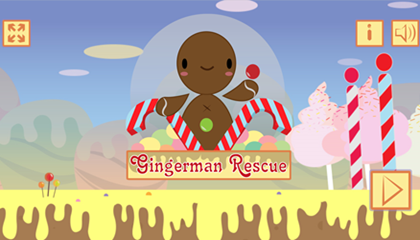Gingerman Rescue -Spiel