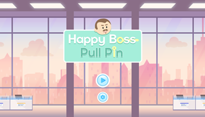 Happy Boss Pull Pin Game.