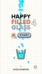 Happy Filled Glass 4 Game.