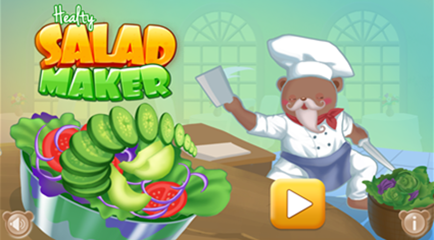 Healthy Salad Maker Game.
