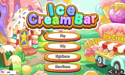 冰淇淋吧遊戲。