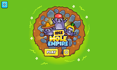 Idle Mole Empire Game.