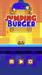 Jumping Burger Game.